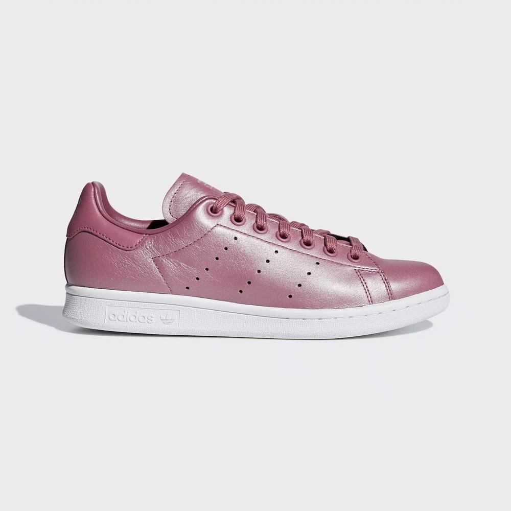 Adidas Stan Smith Tenis Rosas Para Mujer (MX-84880)